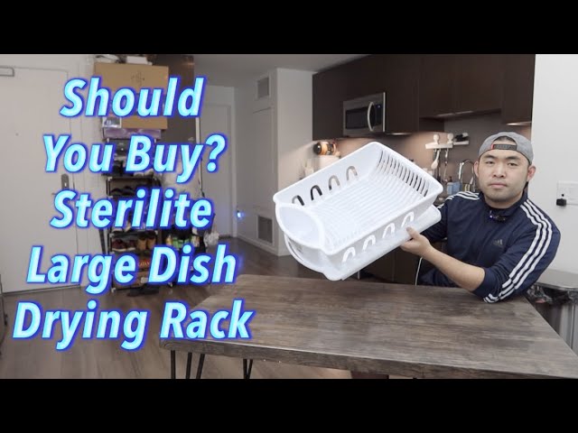 Should You Buy? Sterilite Large Dish Drying Rack 
