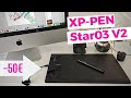 Xppen star 03 v2  test tablette graphique 10 avec stylet  moins de 50 pour dessiner 