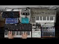 Hypnotic jam with sequential take 5 midicake arp dreadbox nymphes roland sh101 drumbrute impact