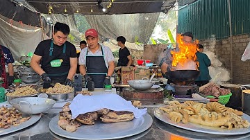 CẬN CẢNH CHẾ BIẾN MÓN THẮNG CỐ NGỰA TÂY BẮC HẢI SA PA TV TẠI HỘI TRÁI CÂY BẮC NINH 