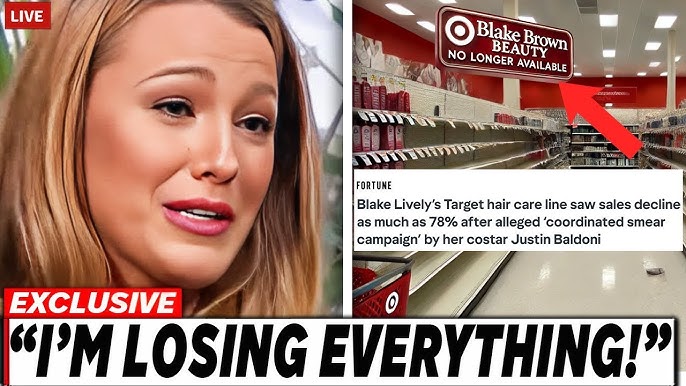 Blake Lively BREAKS DOWN After Target Officially BANS Blakes Hair Care  Brand For Her Lawsuit Lies?! - YouTube