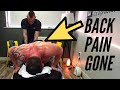 DEEP TISSUE MASSAGE ON LOWER BACK - 2 YEARS OF PAIN GONE