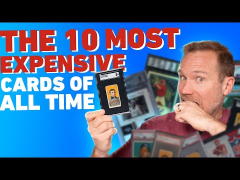 Top 10 MOST VALUABLE Sports Cards of all Time!!?