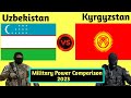 Uzbekistan vs Kyrgyzstan military power 2023 | Kyrgyzstan vs Uzbekistan | world military power 2023