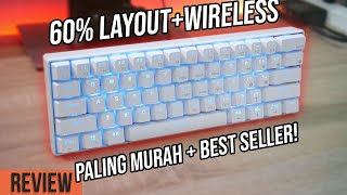 60% Mechanical Gaming Keyboard Wireless paling Murah! - Review Royal Klugde RK61 screenshot 2