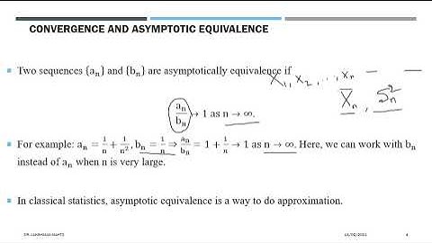 L34 Large sample theory II