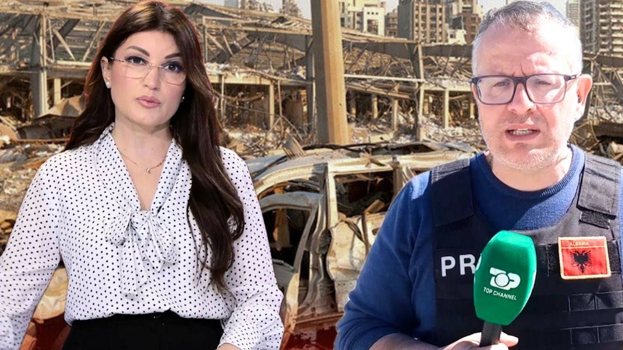 'Sulmuan kameramanin Fiori'/ Artur Bibe live nga Libani: Karastrofë/ Qyteti u bë shkrumb | Breaking
