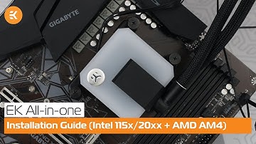 EK All-In-One Installation Guide (Intel 115x/20xx + AMD AM4 & AM5)