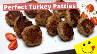 Turkey patties healthy easy and fast ...