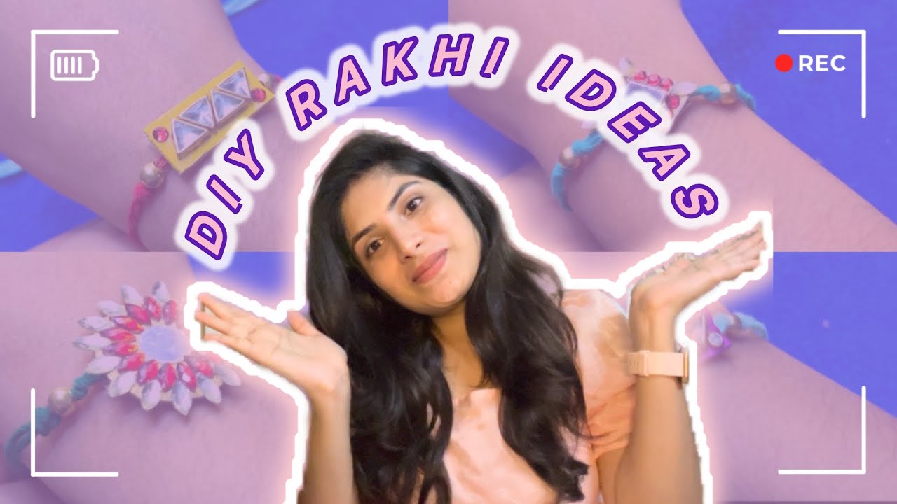 💡DIY rakhi making at home ||easy and quick rakhi making tutorial⭐️||diy ...