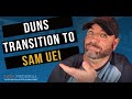 142 - DUNS Number Transition to SAM UEI