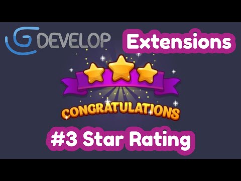 #3 Star Rating | GDevelop extensions