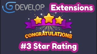 #3 Star Rating | GDevelop extensions