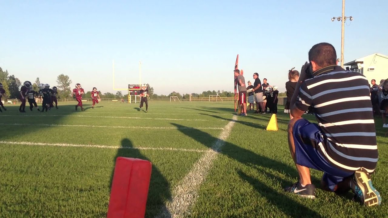 WILLIAMSVILLE JR FOOTBALL mike ruggerio td - YouTube