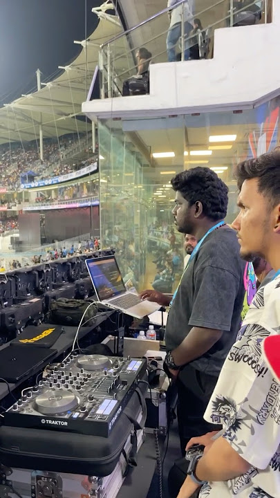 DJ BLACK 🤩Best view of the match 🇮🇳#india #cricketforever #cricketlover