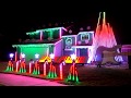 Metal Carol of the Bells Christmas Light Show! (Dec 2017)