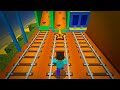I recreated subway surfers in minecraft