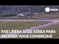 FAB libera base aérea para receber voos comerciais no RS