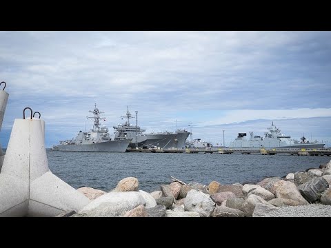 La Armada rusa realiza ejercicios militares en el mar Báltico