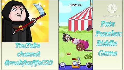 Fate puzzle level 64 🎮🌀🎮 Brain Riddle Game | walkthrough, Android, offline gameplay || @MahfuzFIFA