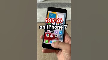 How to Get iOS 26 on iPhone 7!