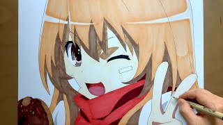 How to draw Taiga Aisaka from Toradora | Toradora | Taiga Aisaka | step by step | draw anime