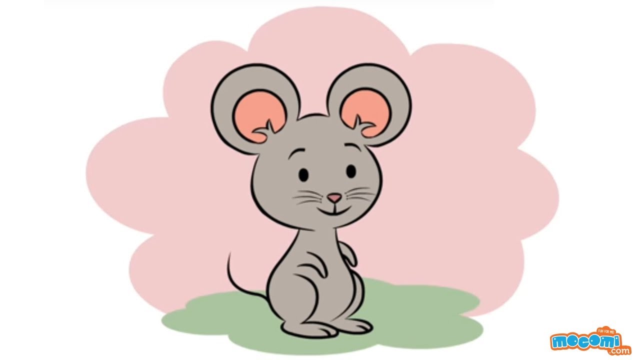 How to Draw a Cartoon Mouse From Transformice  zooshii Style  YouTube