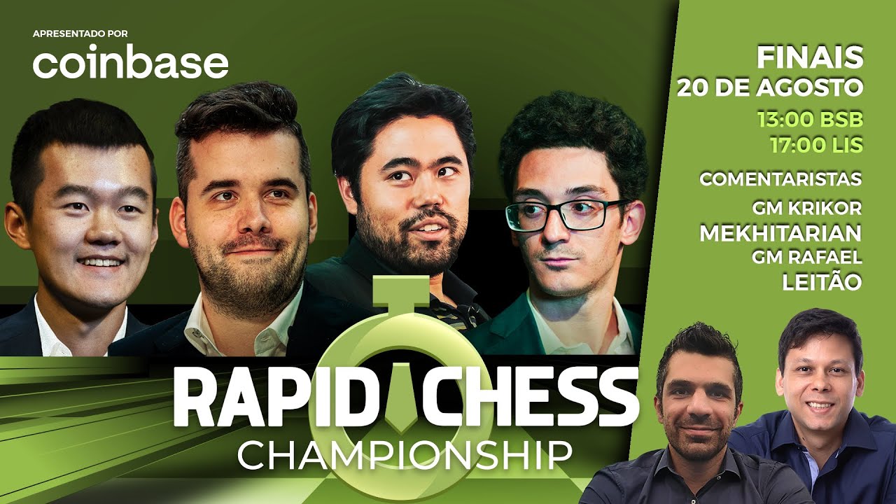 Rapid Chess Championship 2022 - FINAIS - Dia 03 / Nakamura, Caruana, So,  Nepo, Fedoseev, Ding 