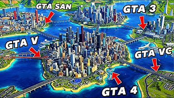I Added Every GTA Map in GTA 5 😱