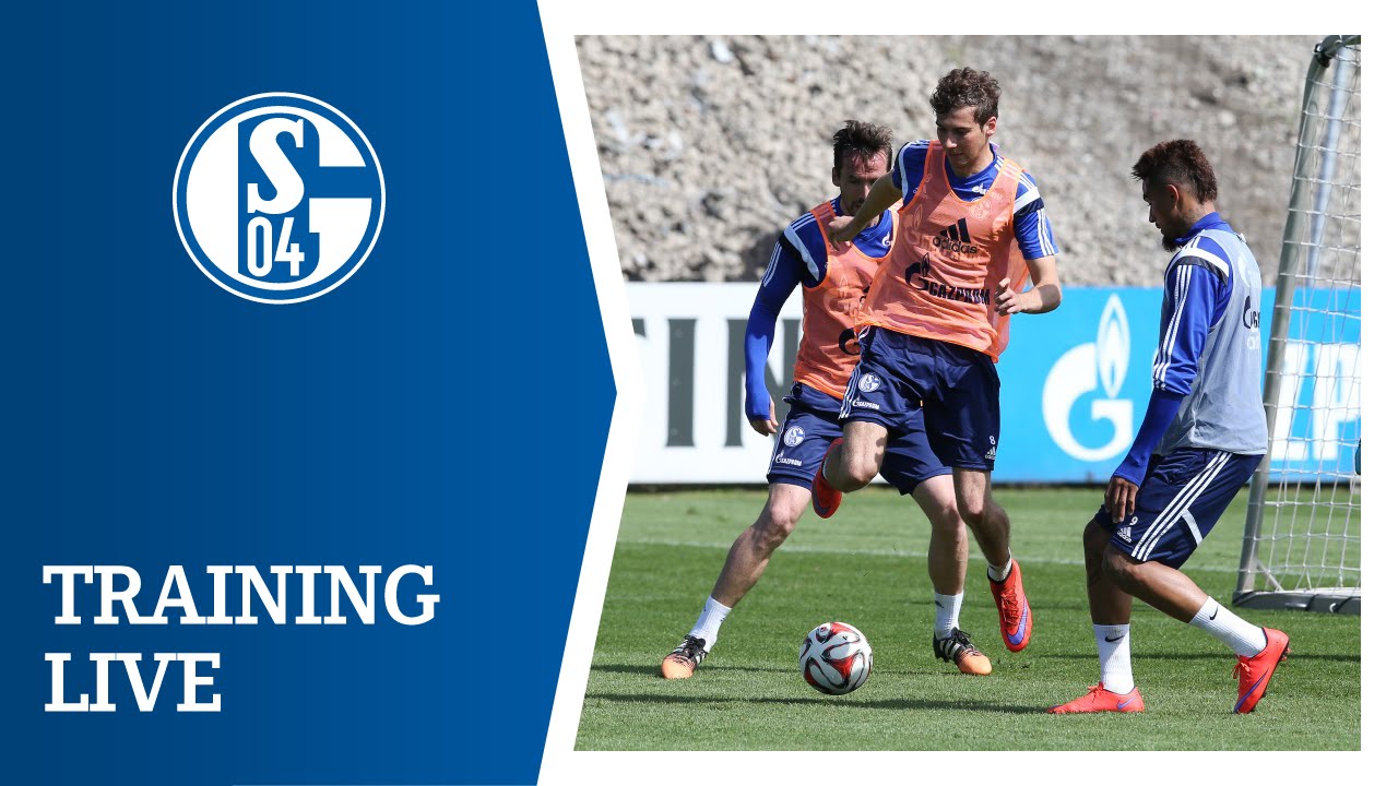 Training LIVE (05.05.2015) schalke roster