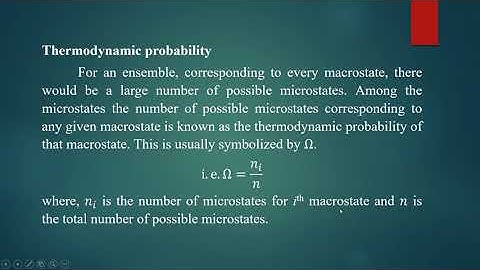 Probability and Distribution function | Statistical Mechanics | B.Sc. II PCM 3 Class IV