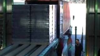Containerverladung automatisiert JOLODA   Container Loading Dock   Rigid Air Skate