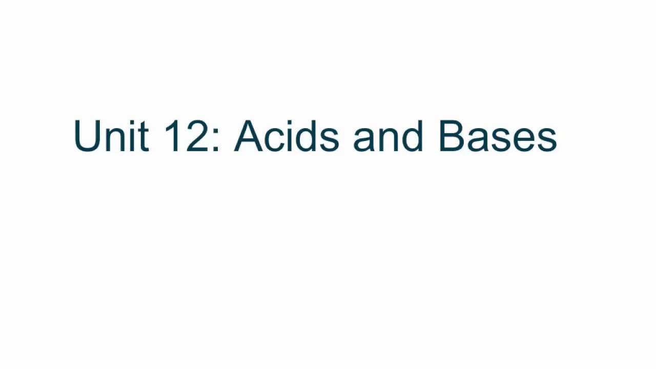 Acid And Base Calculations YouTube acid-and-base-calculations-youtube