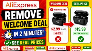 How to Remove Welcome Deal on AliExpress (2026) | Fix Welcome Deal Problem Step-by-Step
