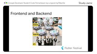 Week 1 Flutter Festival Study Jams - Firebase