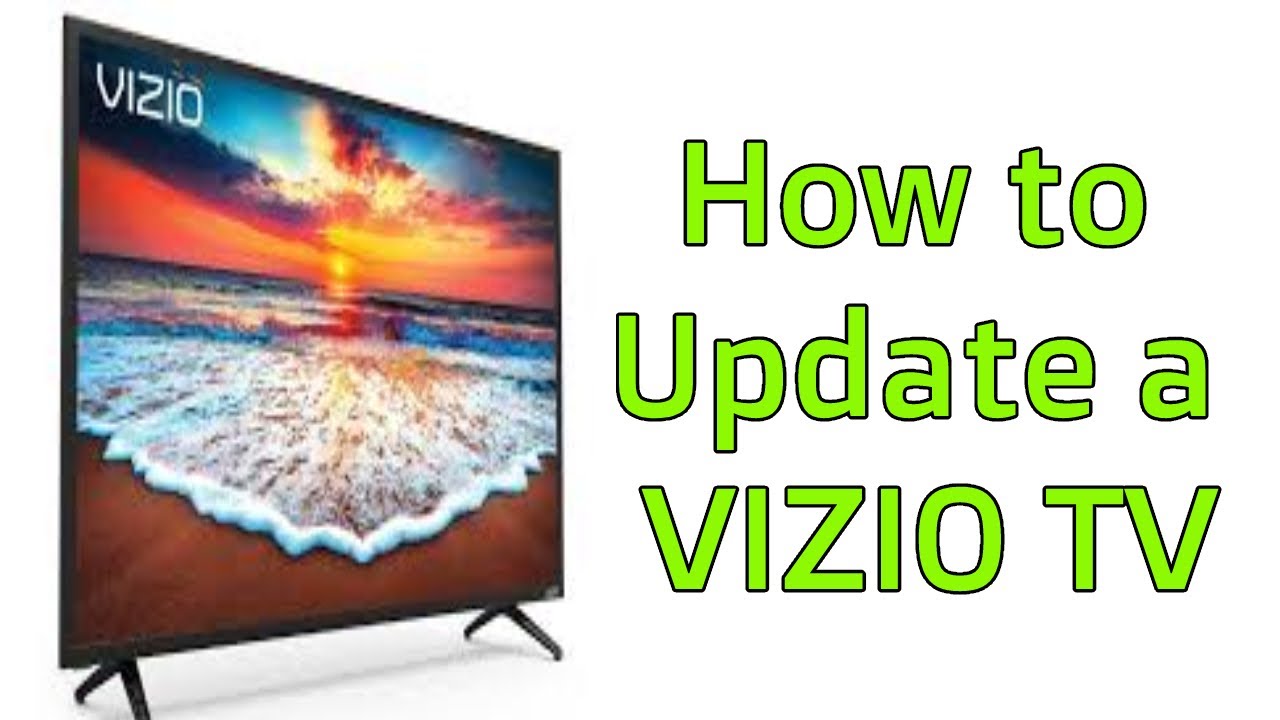 vizio tv update firmware
