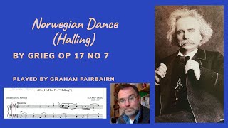Grieg   Norwegian Dance 'Halling' op 17 no 2 for solo piano