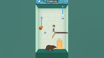 rescue cut rope puzzle stage 278| rescue cut rope puzzle game for android and iOS #shorts