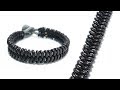 How to Make a Leather Fishtail Bracelet Tutorial | Leather and Paracord Bracelet