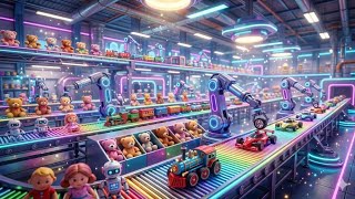 How Toys Are Made | Inside a Modern Toy Factory 🧸#factoryvideo # usa video #factoryprocess