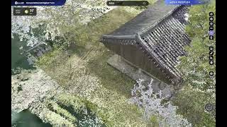 나주 쌍계정 점군(Point Cloud) 가시화