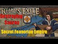 Destroying sauron with song as the last feanorian in realms in exile v4