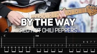 Red Hot Chili Peppers - By The Way Guitar Lesson With Tab Slane Castle Outro