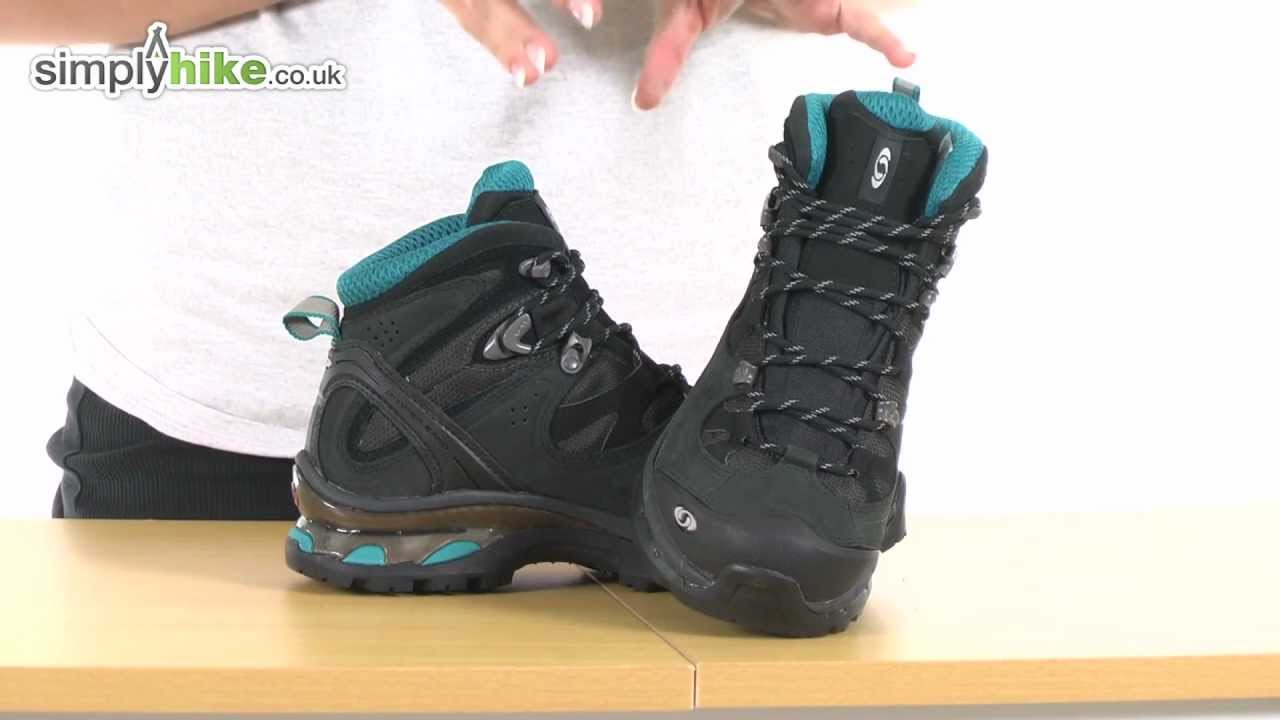 Salomon Womens Comet 3D Lady GTX Boot - YouTube