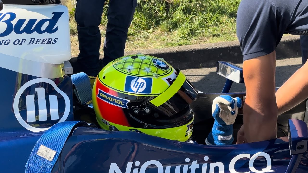 V10 F1 BMW Williams Ralf Schumacher - Starting procedure Red Bull Formula Nürburgring