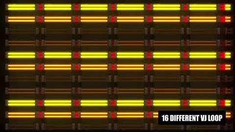 16 Red-Yellow VJ Pack Stock Motion Graphics