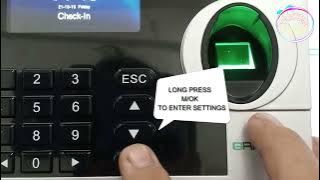 HOW TO ADD/DELETE BIOMETRIC NORMAL USER OR SUPER ADMIN FINGER PRINT