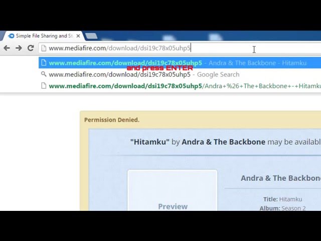 How To Download Permission Denied. [Mediafire] class=