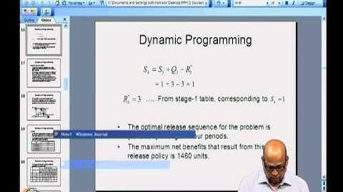 Dynamic Programming: Capacity expansion and shortest route problems