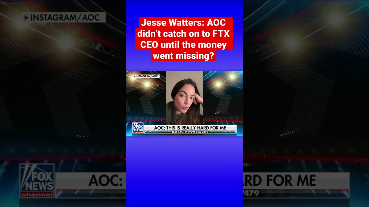 ⁣Jesse Watters: The FTX CEO was a fraud from day one #shorts